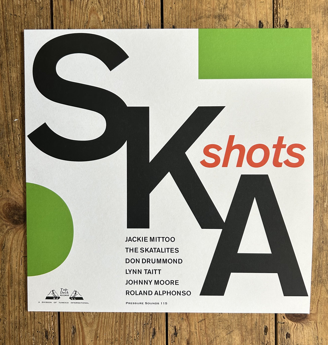 英LP Various Ska Shots PSLP115 Pressure Sounds UK /00260 Ska Shots | Various Artists | Pressure Sounds