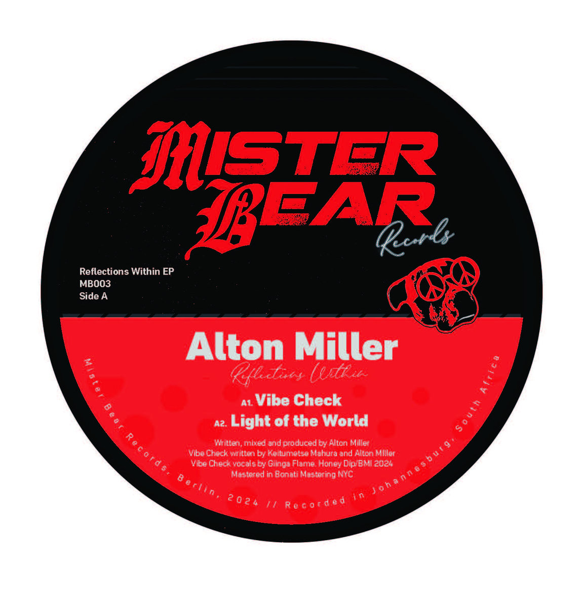 Alton Miller / Reflections Within EP Alton Miller / Reflections Within EP
