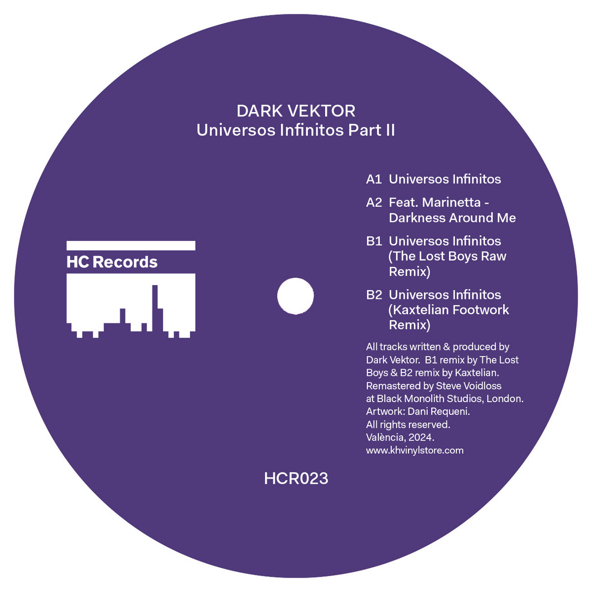 Universos Infinitos Part II [HCR023] | Dark Vektor | HC Records