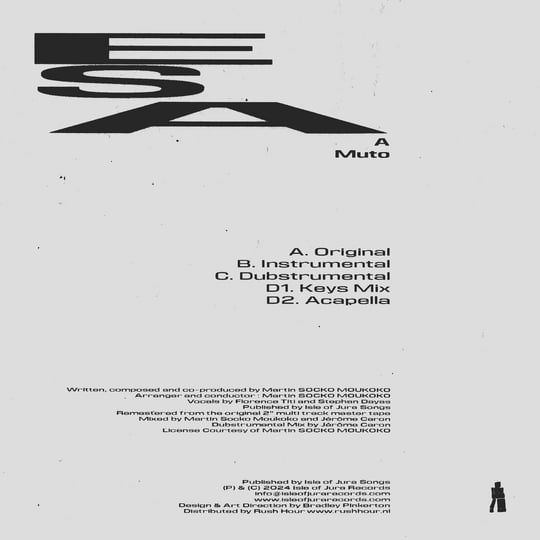 豪2discs LP Esa A Muto ISLE026 Isle Of Jura Records /00520 A Muto | Esa