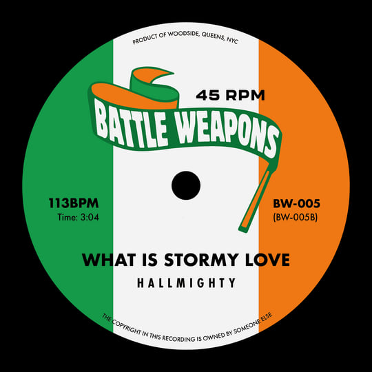 7” BW-005 Hallmighty / Chad Jackson BW-005 | Chad Jackson / Hallmighty | Battle Weapons