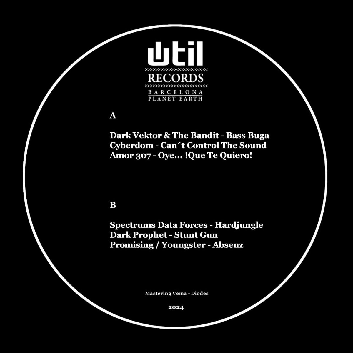 Ut006 | Dark Vektor&The Bandit, Cyberdom, Amor307, Spectrums