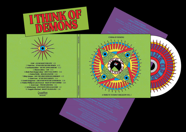 【希少UK盤】Roky Erickson / I Think Of Demons I Think Of Demons - A Tribute to Roky Erickson Vol. 1 | Various
