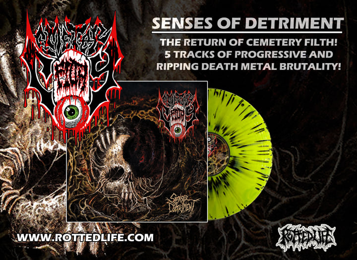 Senses of Detriment | Cemetery Filth | Rotted Life