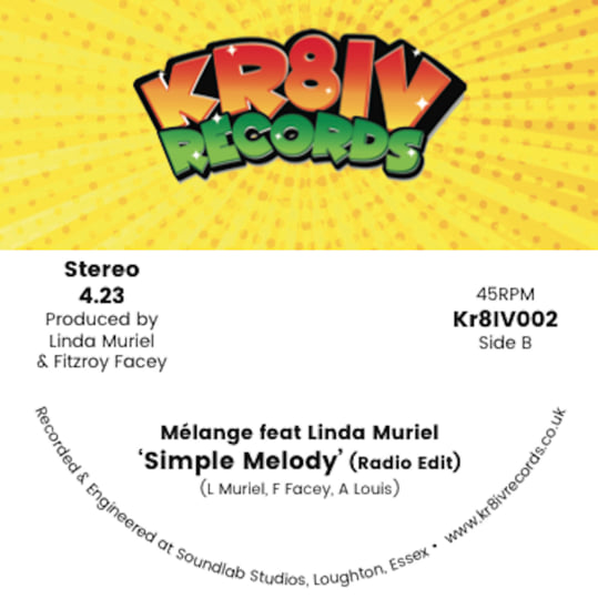 Simple Melody' | Melange feat Linda Muriel | KR8IV Records