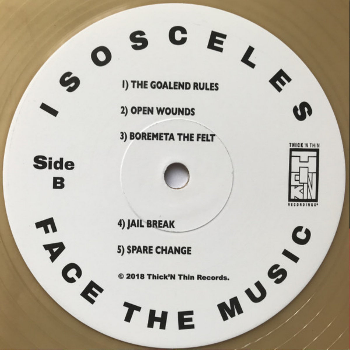 Isosceles – Face the Music (1998) – Record Recollection
