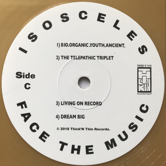 大注目 | Music The Face Isosceles Recordings Thin 'N Thick | 洋楽