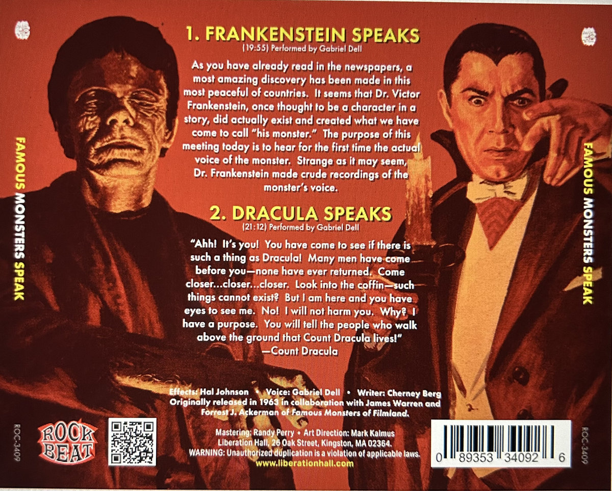 Famous Monsters Speak | Liberation Hall