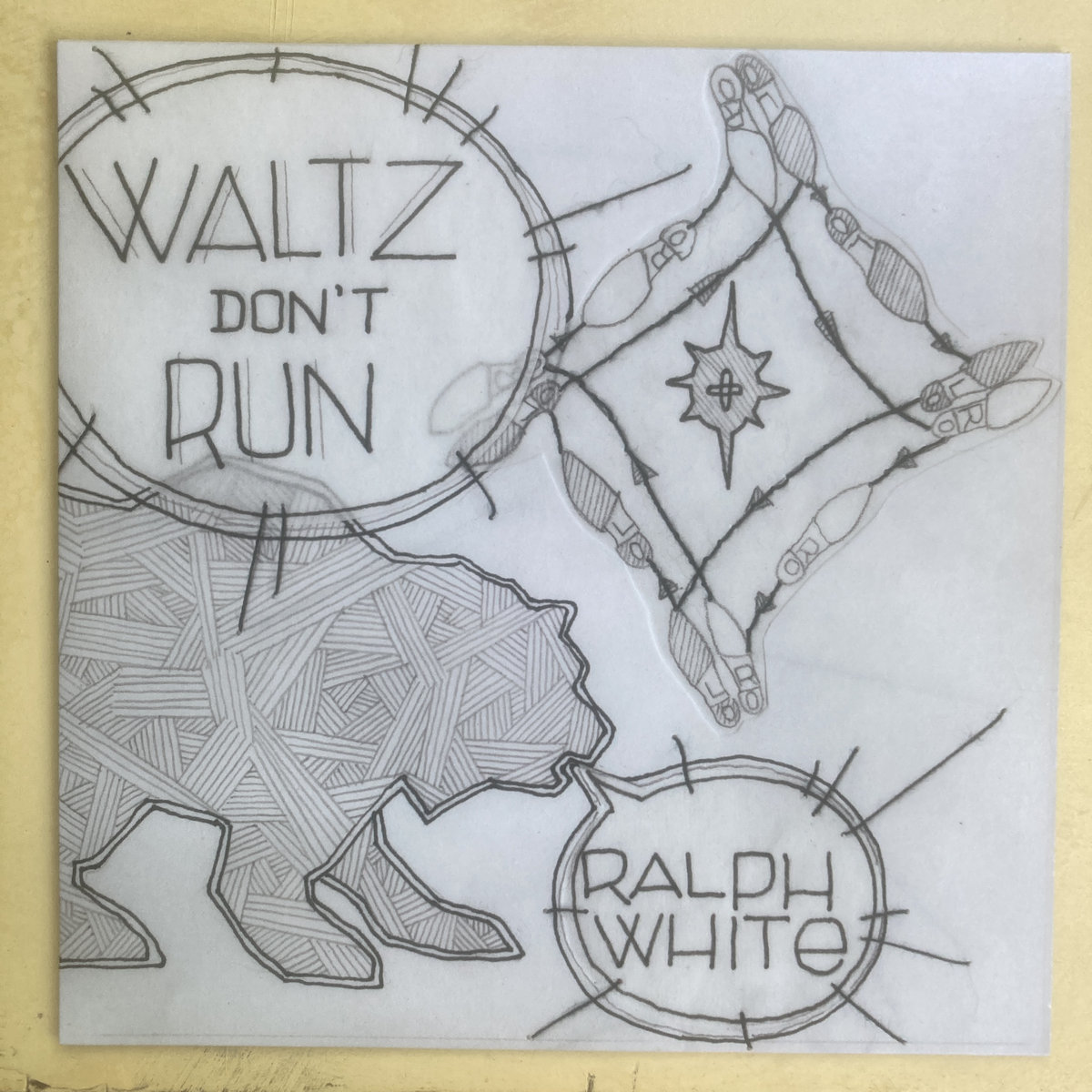 LIMITED EDITION LP !  Ralph White - Waltz Don't Run LP