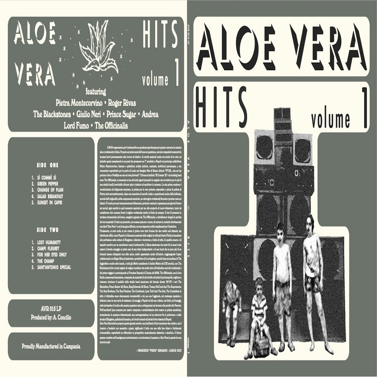 Aloevera Hits vol 1 | various | aloevera records