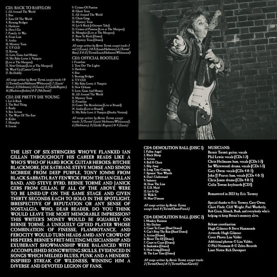 The Bernie Tormé Archives Vol 2: 1985-1993 | Bernie Tormé | Bernie