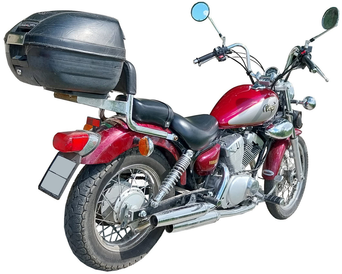 Yamaha Virago XC125 1997 cruiser motorcycle photo detail