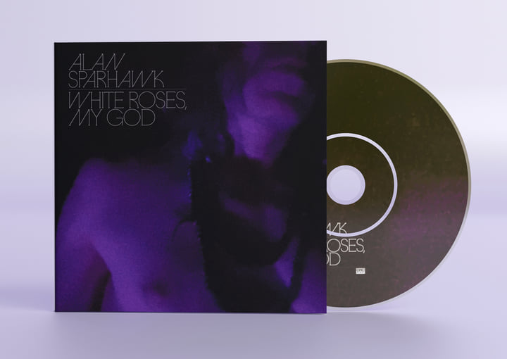 Alan Sparhawk - White Roses, My God, Clear Vinyl LP Alan Sparhawk - White Roses, My God, Clear Vinyl LP