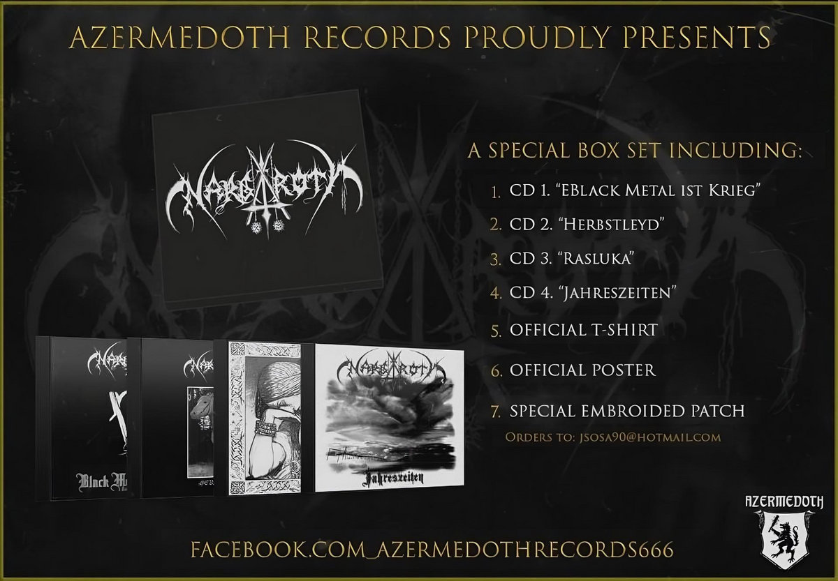 A Black Metal Monument - Box 0f 4 cds