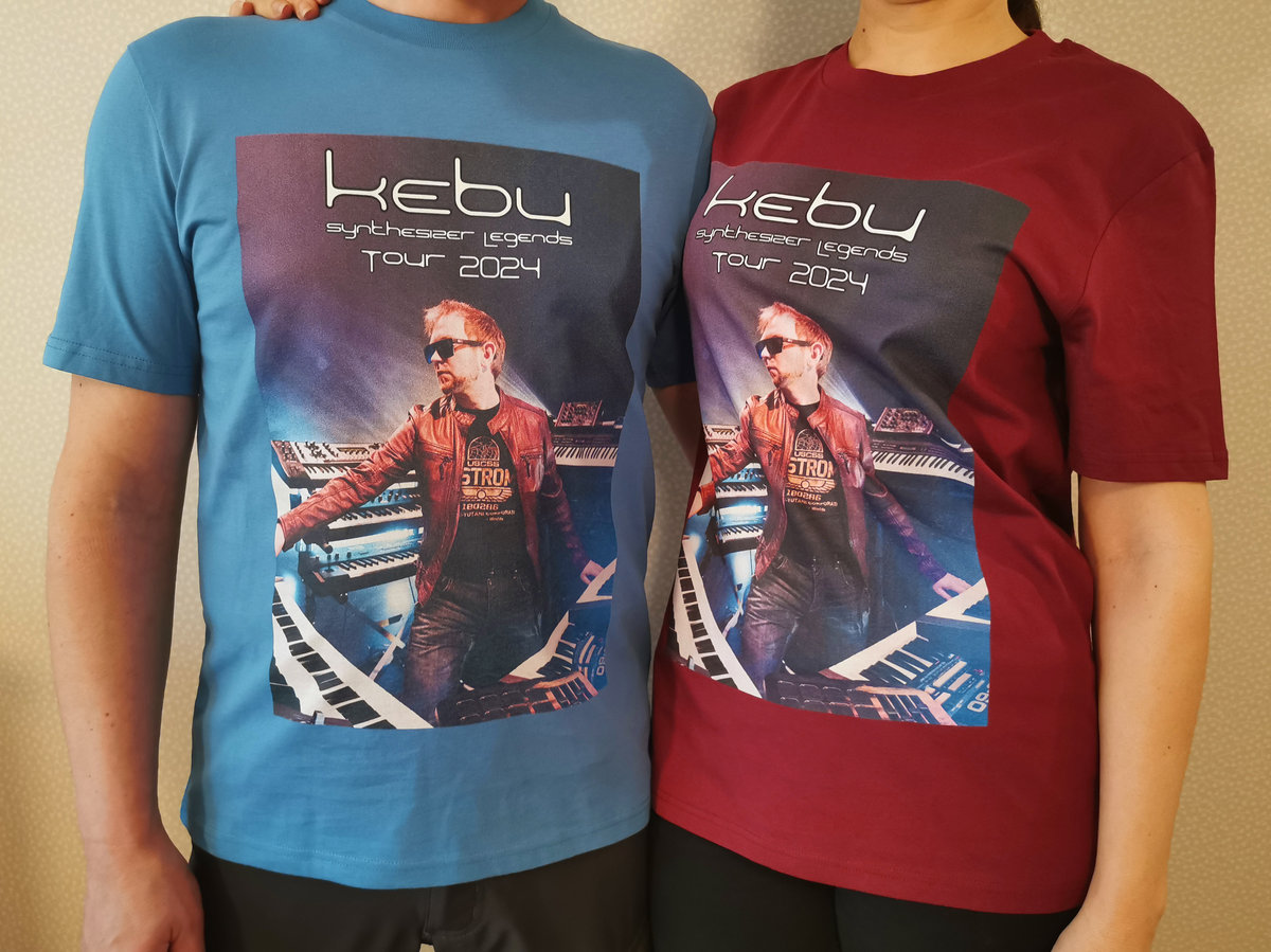 Synthesizer Legends Tour 2024 t-shirt (LIMITED EDITION) | Kebu