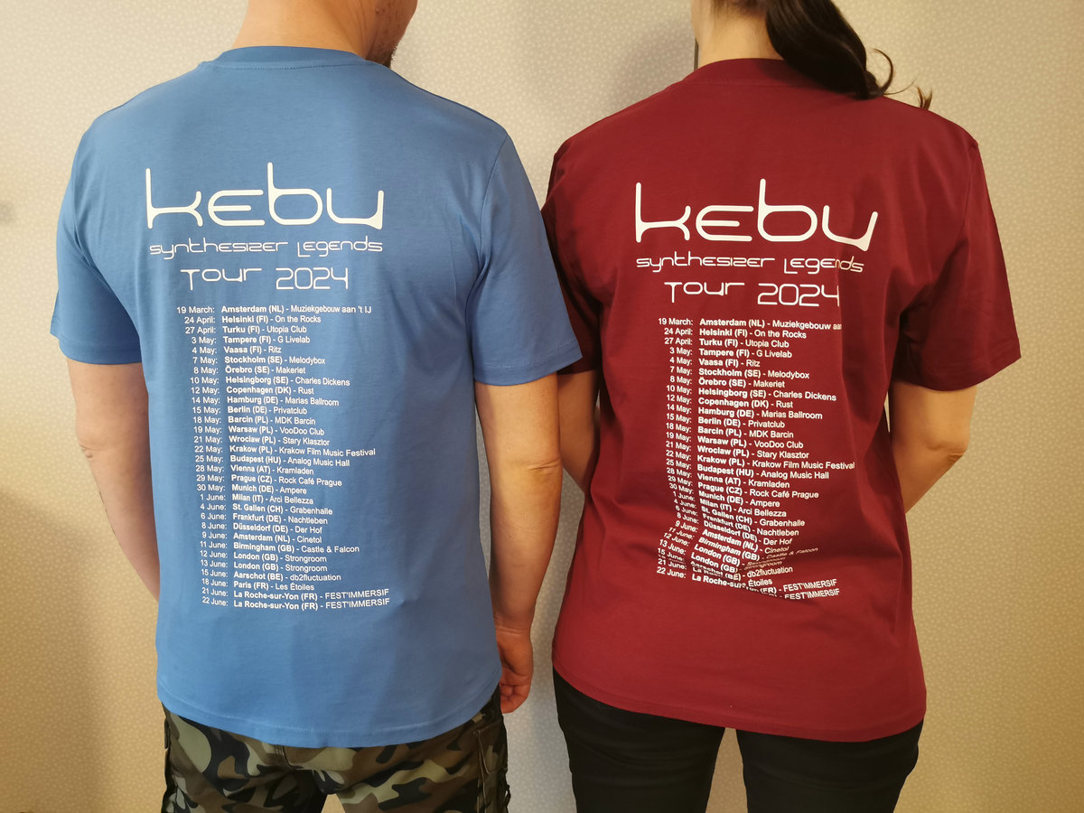 Synthesizer Legends Tour 2024 t-shirt (LIMITED EDITION) | Kebu
