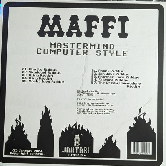 Maffi - Mastermind Computer Style ダブ Mastermind Computer Style | Maffi | Jahtari