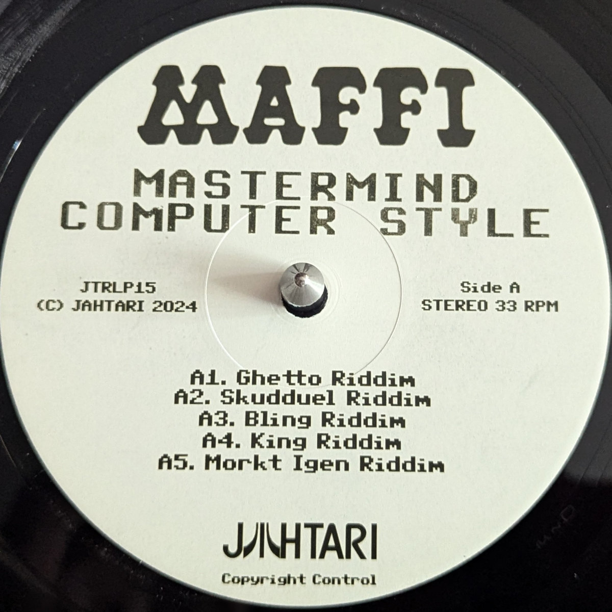 Maffi - Mastermind Computer Style ダブ Mastermind Computer Style | Maffi | Jahtari