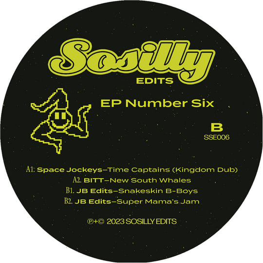 豪12” Jb Edits Ep Number Two SSE002 SOSILLY EDITS /00250 Number Two EP | JB Edits | Sosilly