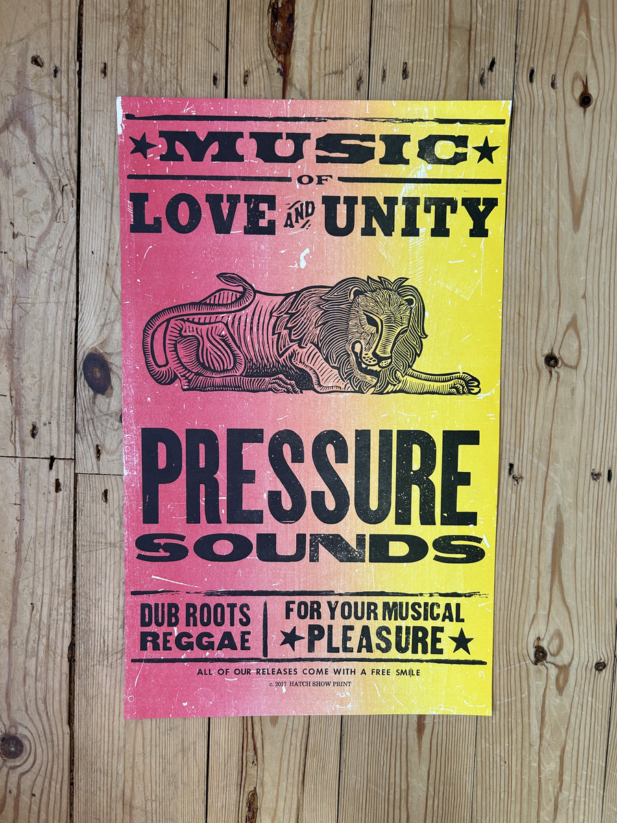 Pressure Sounds Hatch print poster Pressure Sounds