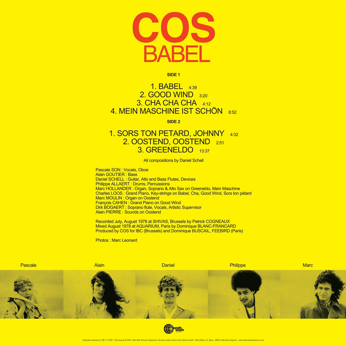 西LP Cos Babel LPS236 Wah Wah Records /00260 a2411988607_10.jpg