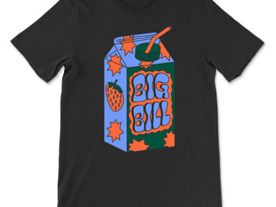 Strawberry Milk Carton T-Shirt | Big Bill