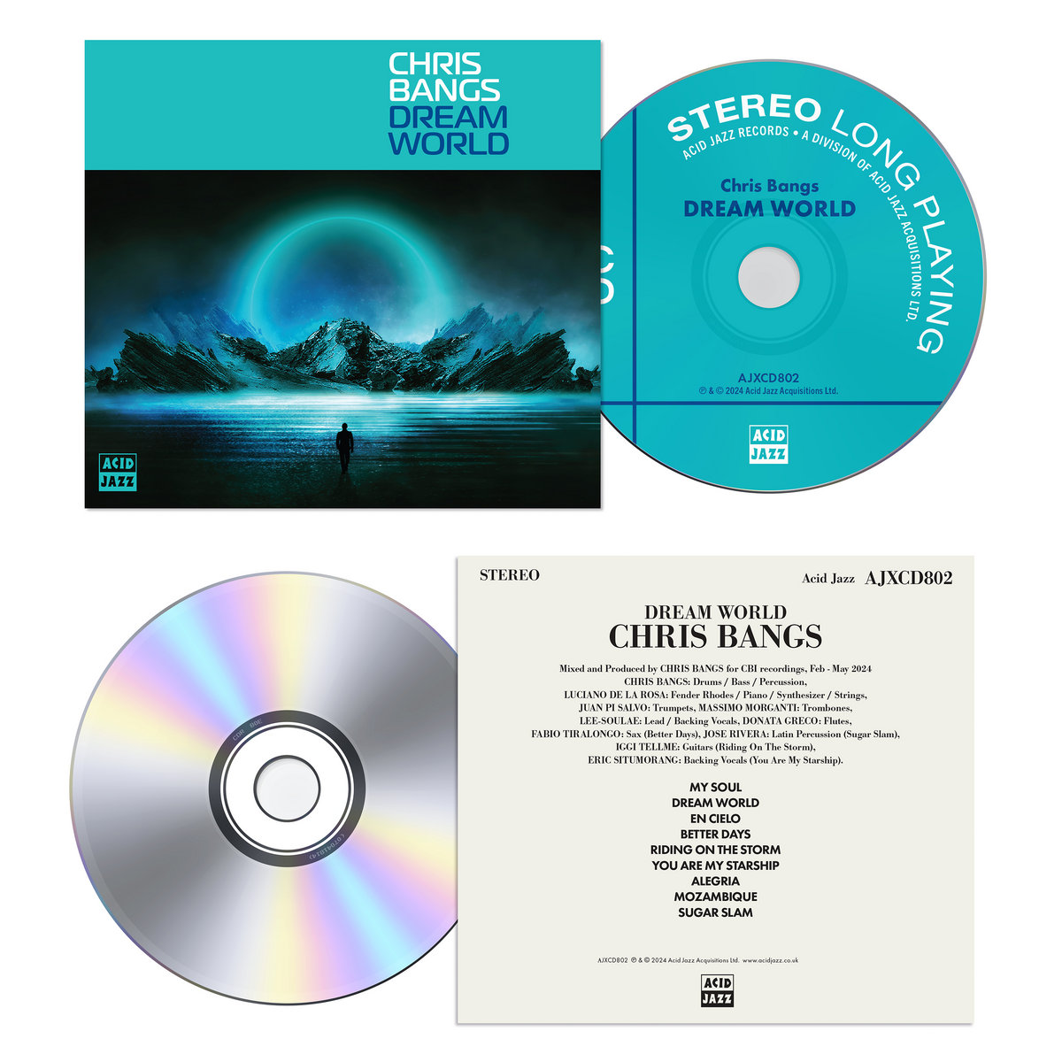 Chris Bangs 'Dream World' Chris Bangs Acid Jazz Records