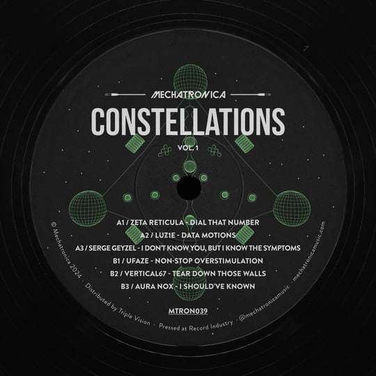 Constellations Vol. 1 | Zeta Reticula, LUZ1E, Serge Geyzel