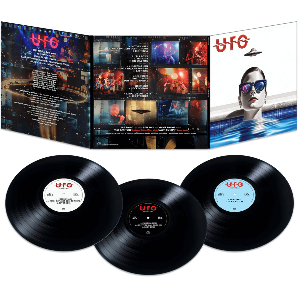 UFO - Showtime (2 CD + 2 DVD) - Cleopatra Records