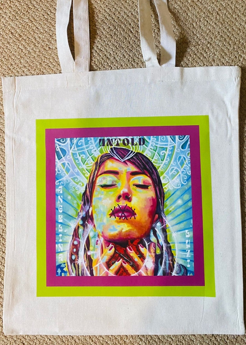 Untold tote bags