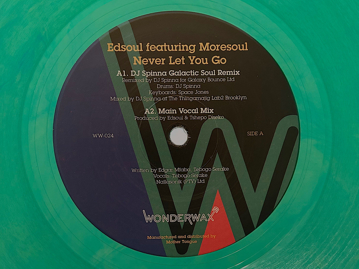 Never Let You Go Remixes | Edsoul Ft Moresoul | Dj Spinna