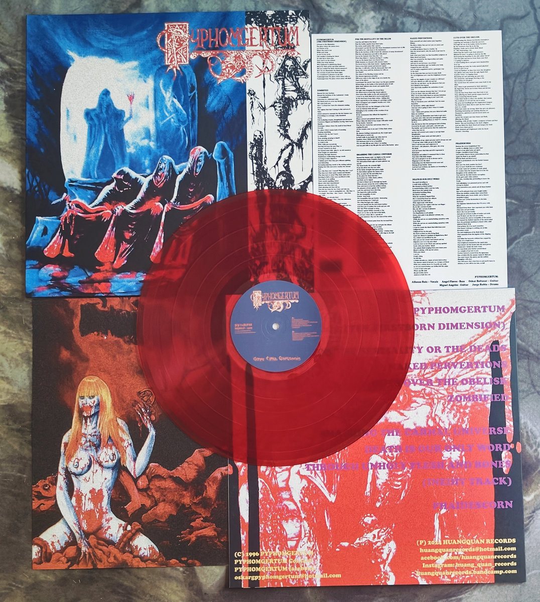 HQRLP - 008 Pyphomgertum - Gorific Carnal Confessions