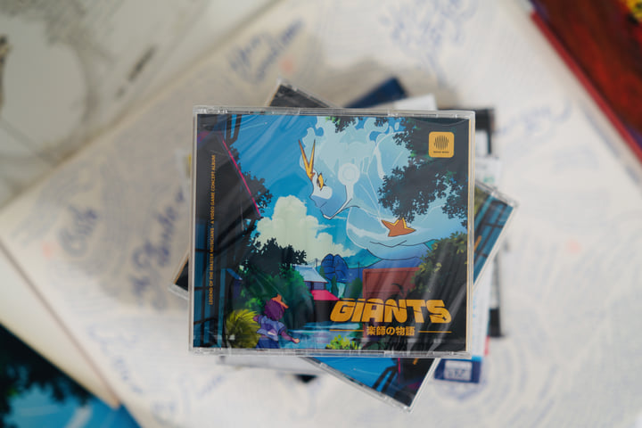 GIANTS 楽師の物語 レコード アニメーションカバー GIANTS 楽師の物語 レコード アニメーションカバー Giants - 楽師の