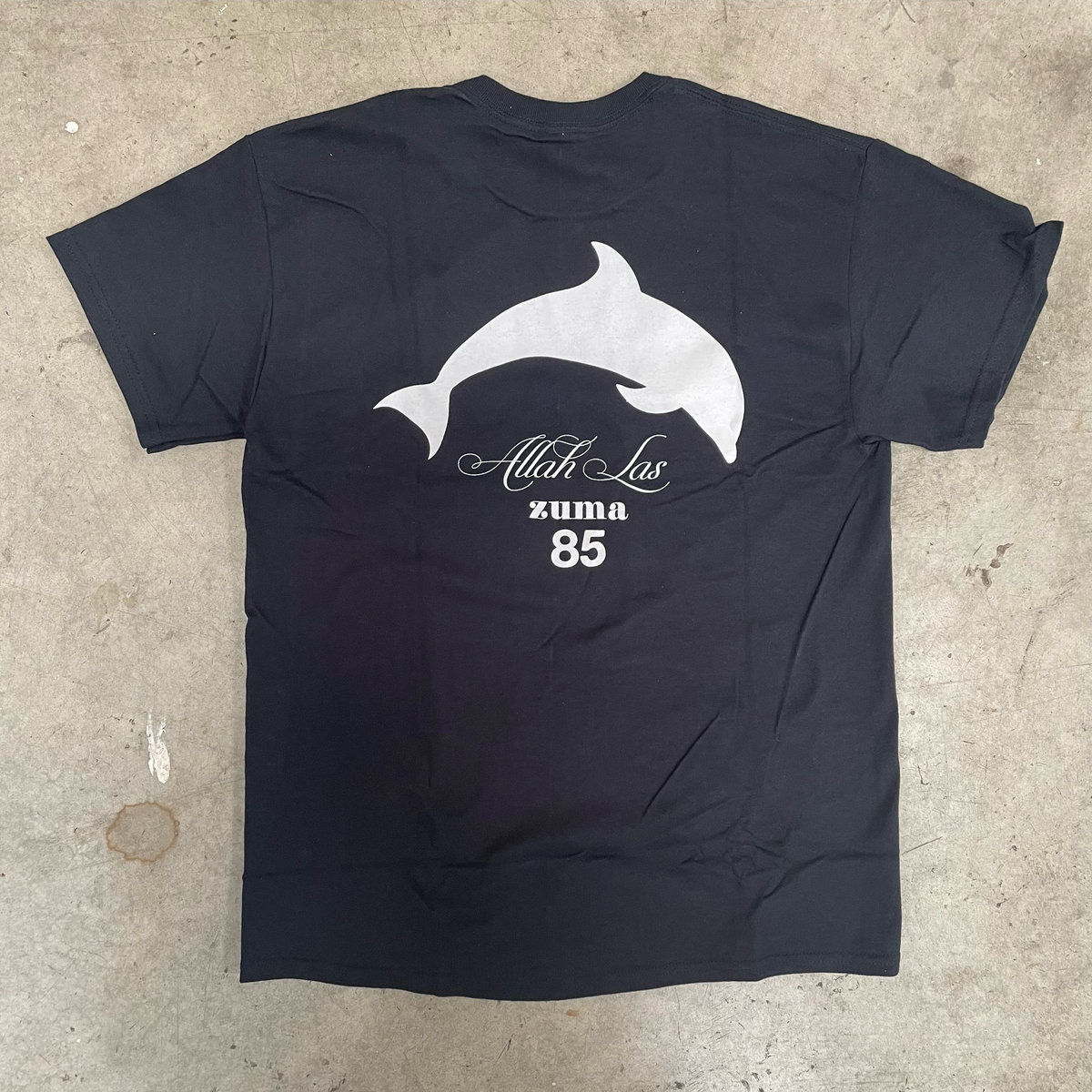 Zuma 85 Dolphin Logo T-shirt (Black) | Allah-Las