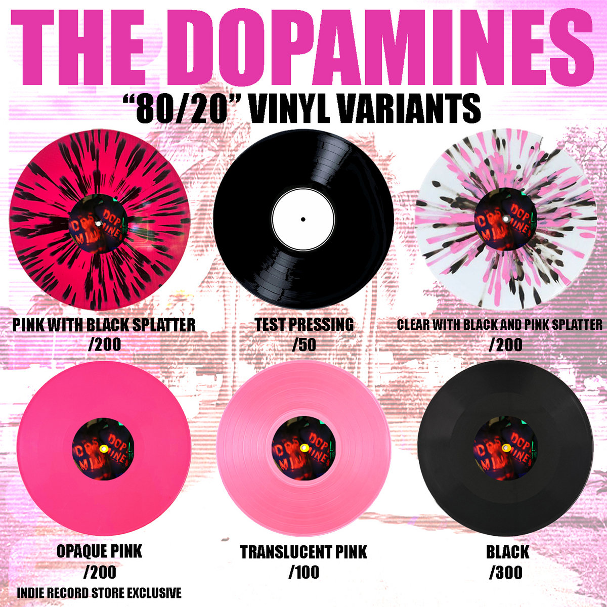 Limited Edition 12" LP, CD and CS