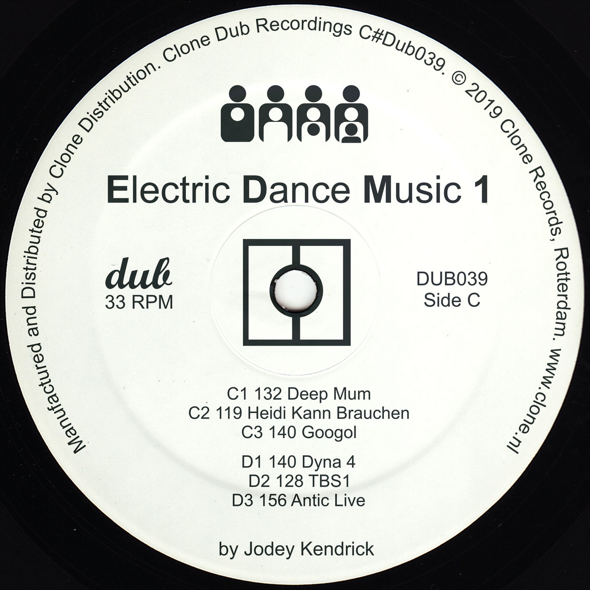 t*y様 Jodey Kendrick +10 EP REPHLEX 未使用 EDM Vol 1 (Clone DUB) | Jodey Kendrick | EDM