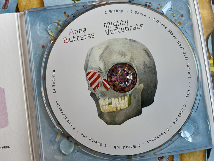 LP Anna Butterss Mighty Vertebrate IARC0086 International Anthem 未開封 /00260 Mighty Vertebrate | Anna Butterss | International Anthem