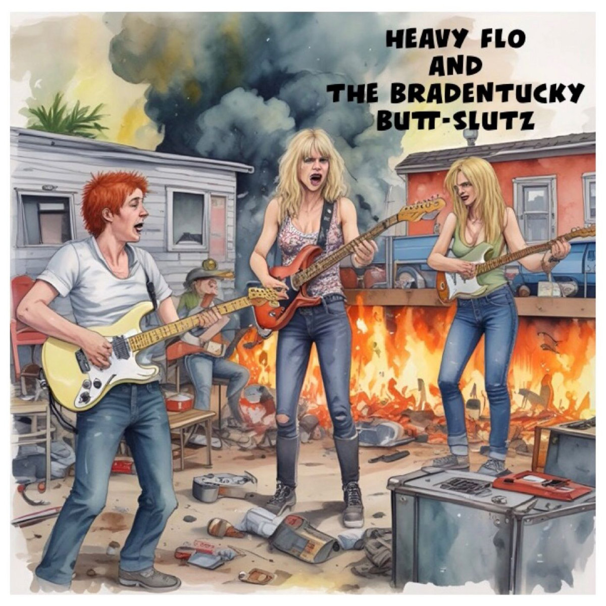 Jenny Shagged a Dog Heavy Flo and the Bradentucky Butt Slutz