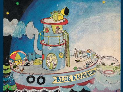 Michael Hurley - Blue Navigator LP - FIRST PRESSING - REISSUE