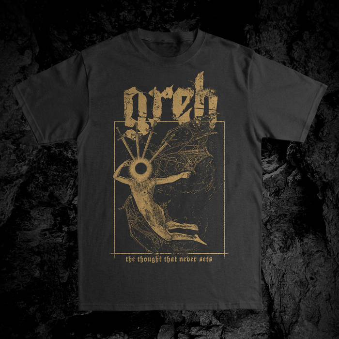 The Thought That Never Sets Shirt / grey, copper