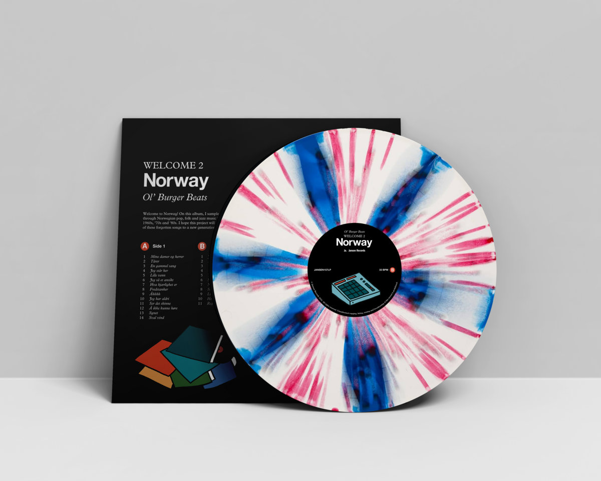 ノルウェイLP Ol Burger Welcome 2 Norway JANSEN157LP Jansen Plateproduksj 未開封 /00260 0036909366_10.jpg