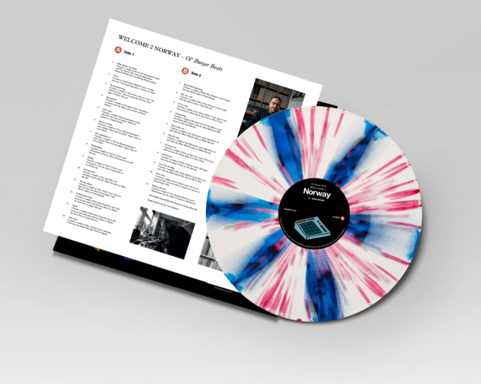 ノルウェイLP Ol Burger Welcome 2 Norway JANSEN157LP Jansen Plateproduksj 未開封 /00260 Welcome 2 Norway | Ol' Burger Beats