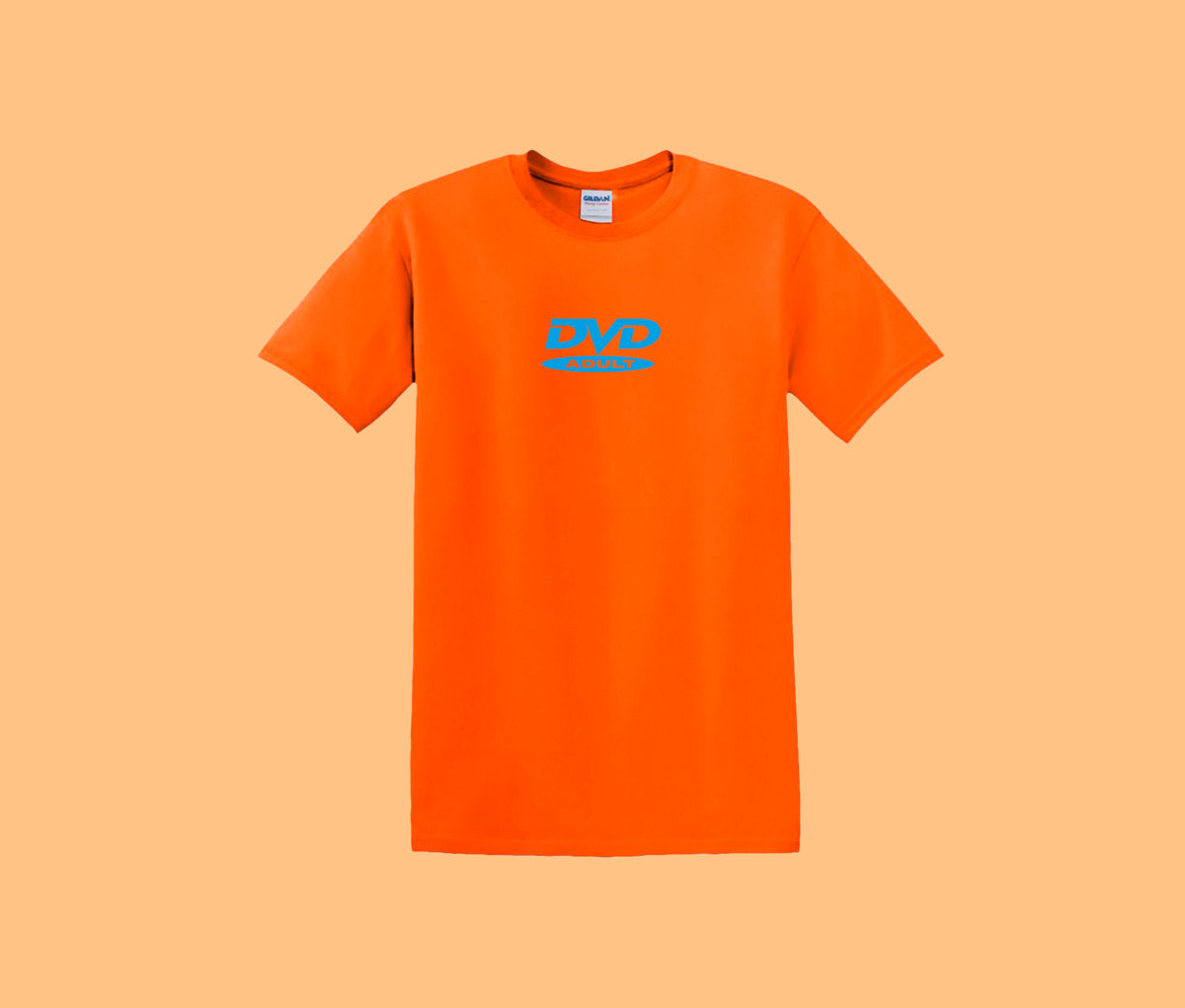 'DVD' Tee - Orange