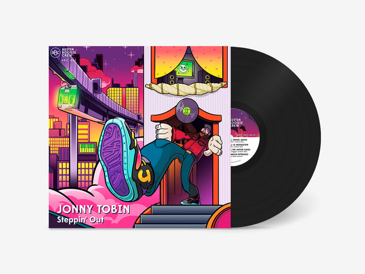 Steppin' Out | Jonny Tobin | Austin Boogie Crew Records