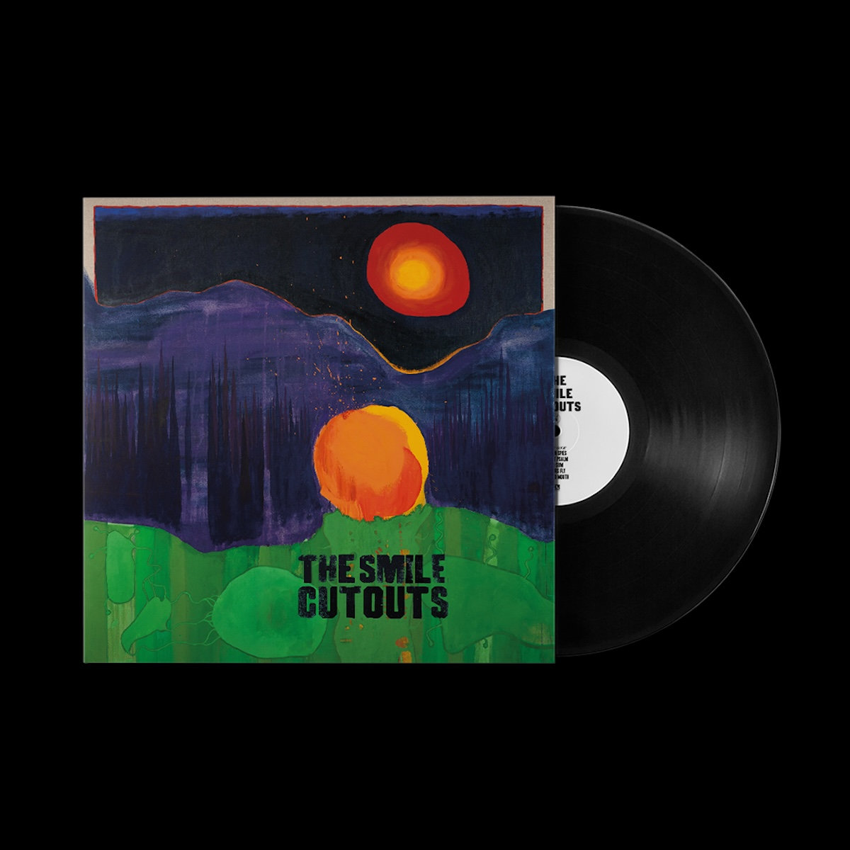 欧LP The Smile Cutouts XL1445LPE XL Recordings /00400 The Smile - Cutouts. XL Recordings.