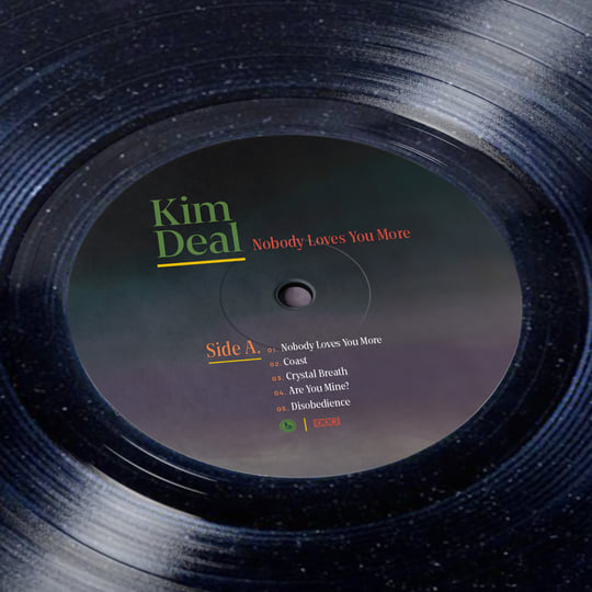 その他 LP Kim Deal Nobody Loves You More 4AD0733LP 4AD /00260 Kim Deal - Nobody Loves You More. 4AD.
