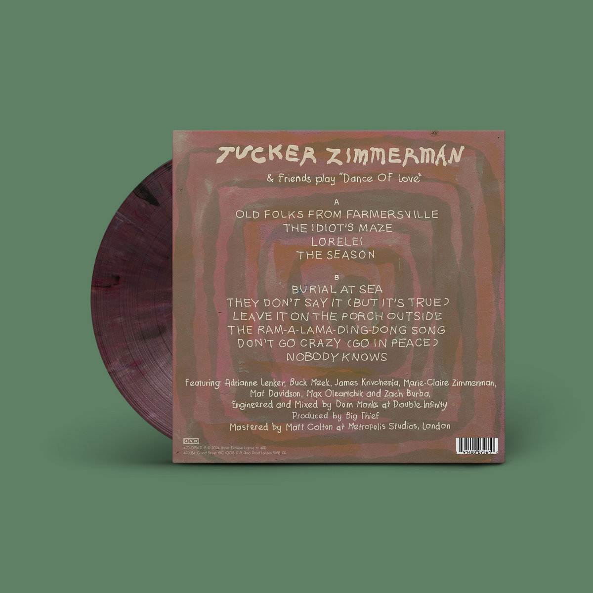 米LP Tucker Zimmerman Dance Of Love 4AD0756LP 4AD 未開封 /00260 Dance Of Love - Album by Tucker Zimmerman | Spotify