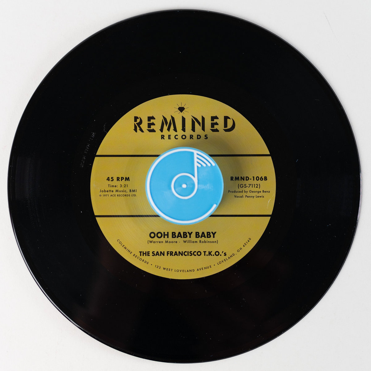 Herm / Ooh Baby Baby | THE SAN FRANCISCO T.K.O.'S | Colemine