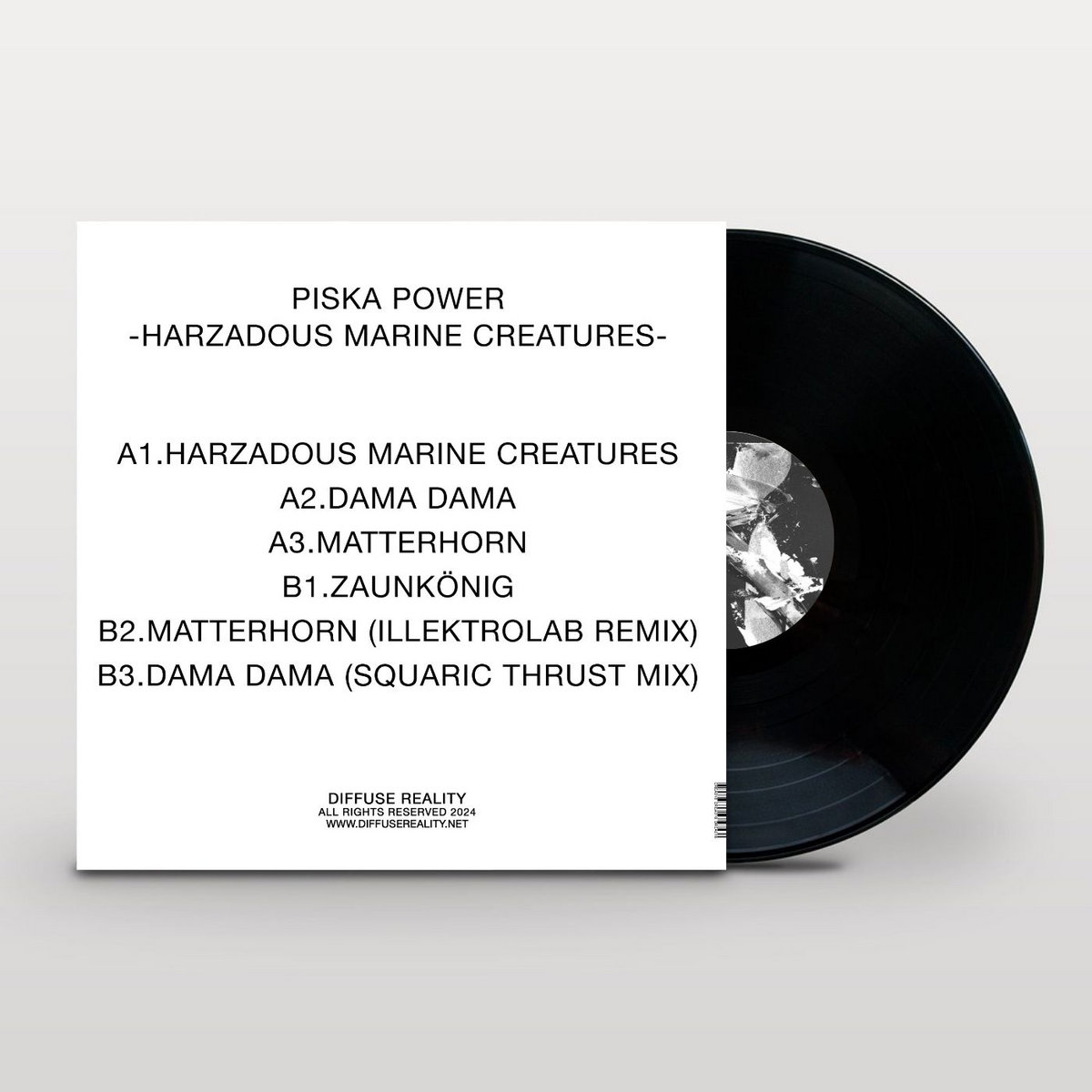 Piska Power - Hazardous Marine Creatures [Vinyl] | Diffuse
