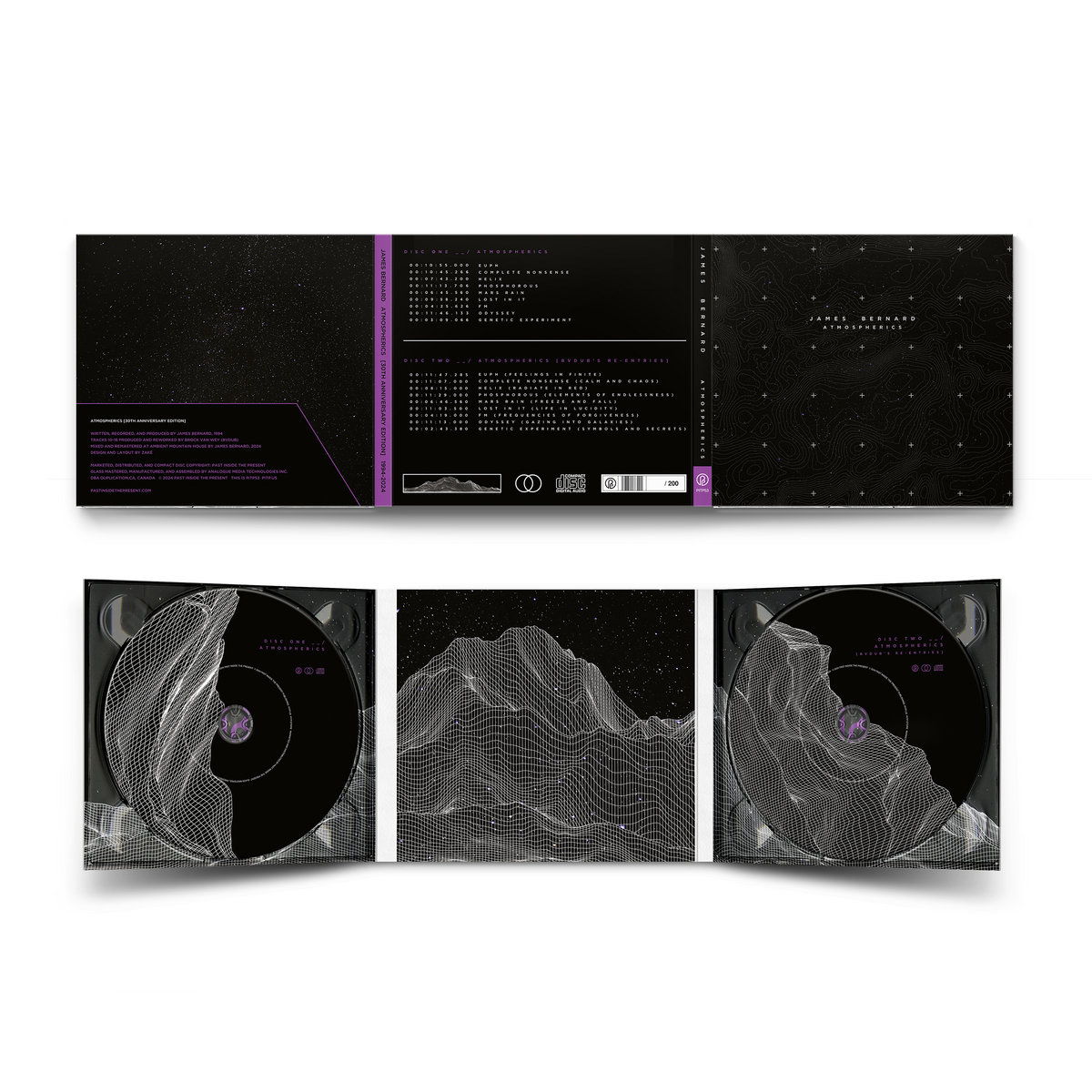 6-Panel Digipak 2xCD w/ insert [numbered]